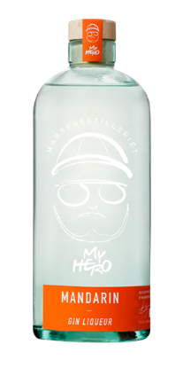 Billede af Marsk Gin Likør Mandarin - 20% alc. 0,7 ltr