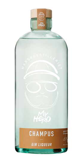 Billede af Marsk Gin Likør Champus - 20% alc. 0,7 ltr
